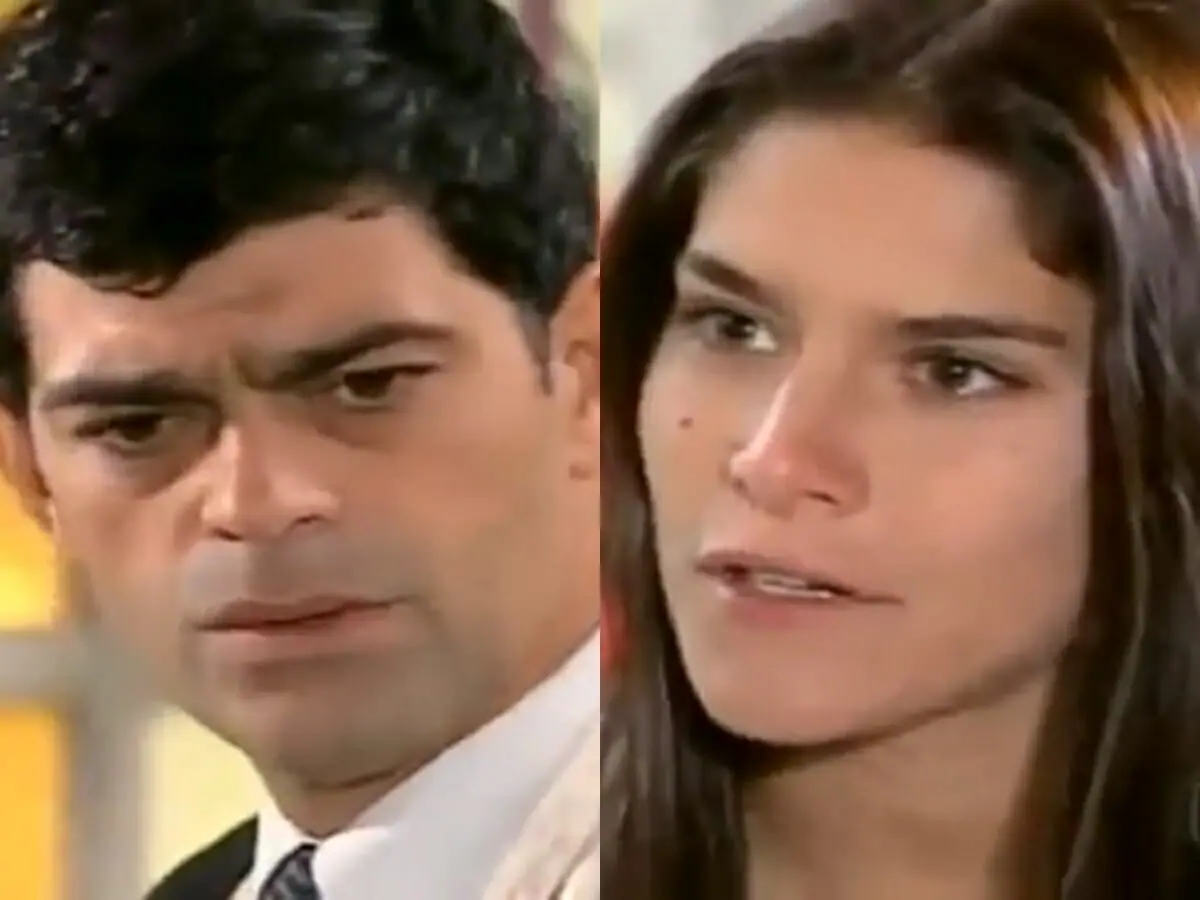 Rafael (Eduardo Moscovis) e Serena (Priscila Fantin) de Alma Gêmea