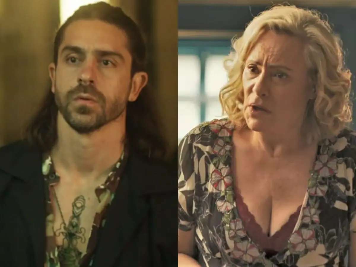 Roni (Felipe Abib) e Nedda (Elizabeth Savala) de Quanto Mais Vida, Melhor!