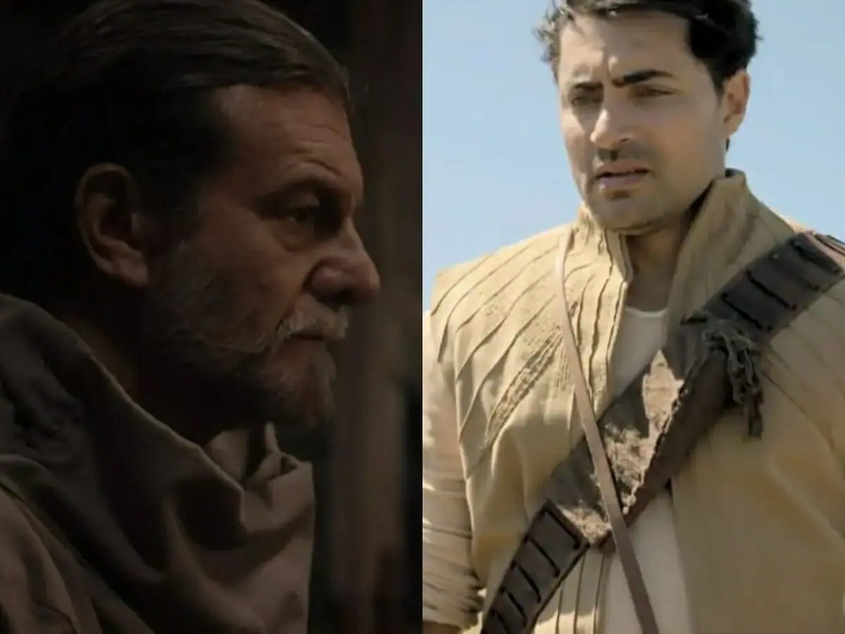 Samuel (Roberto Birindelli) e Saul (Carlo Porto) de Reis