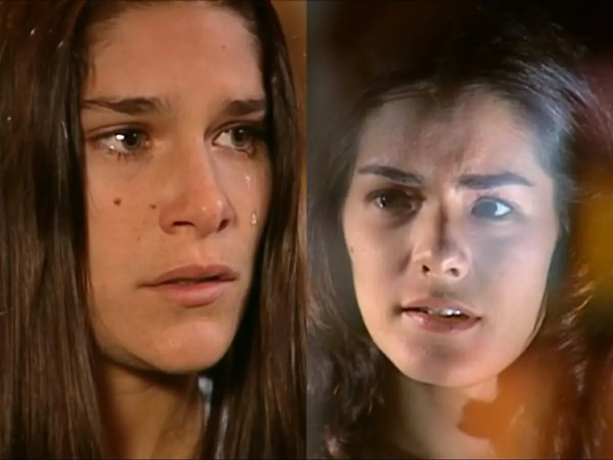 Serena (Priscila Fantin) e Luna (Liliana Castro) de Alma Gêmea