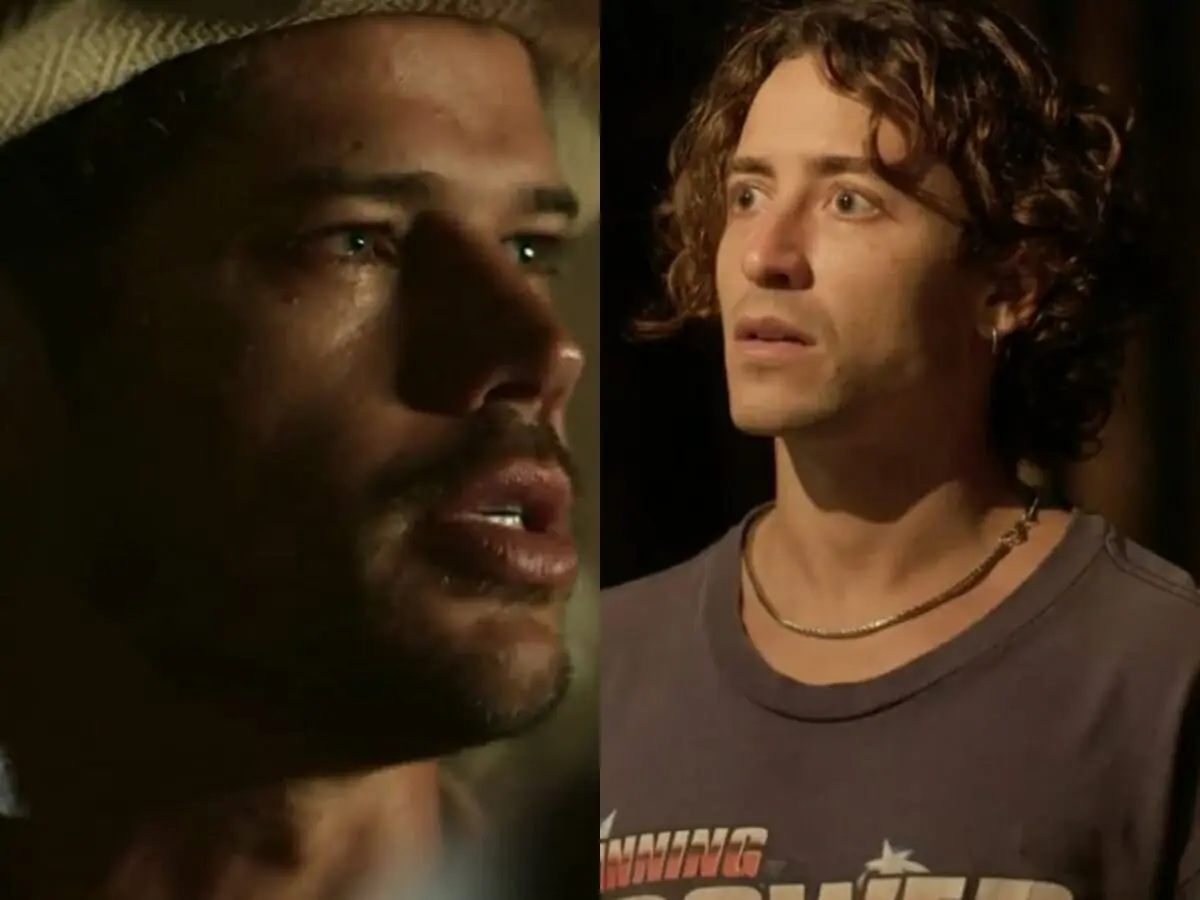 Tadeu (José Loreto) e Jove (Jesuíta Barbosa) de Pantanal