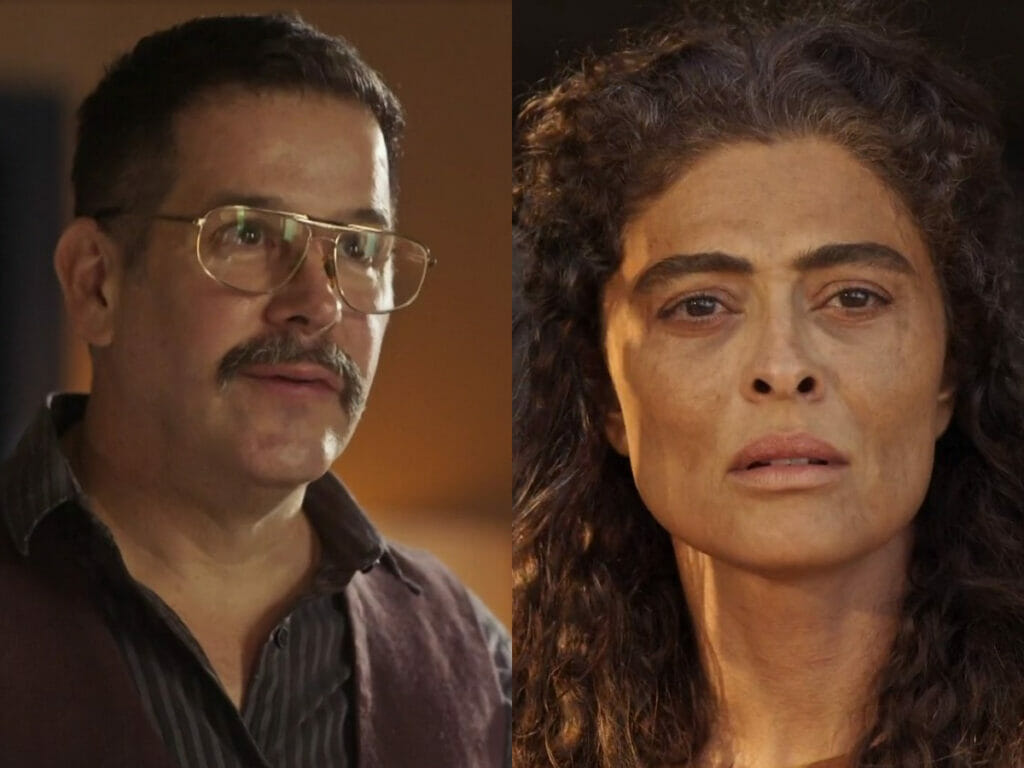 Tenório (Murilo Benício) e Maria Marruá (Juliana Paes) em Pantanal