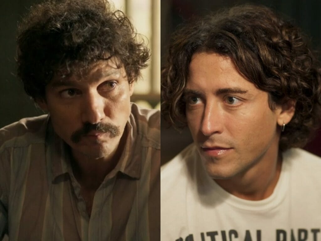 Tibério (Guito) e Jove (Jesuíta Barbosa) de Pantanal
