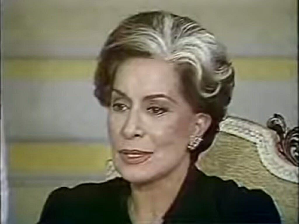 Guilhermina Taques Penteado (Cleyde Yaconis) em Ninho da Serpente