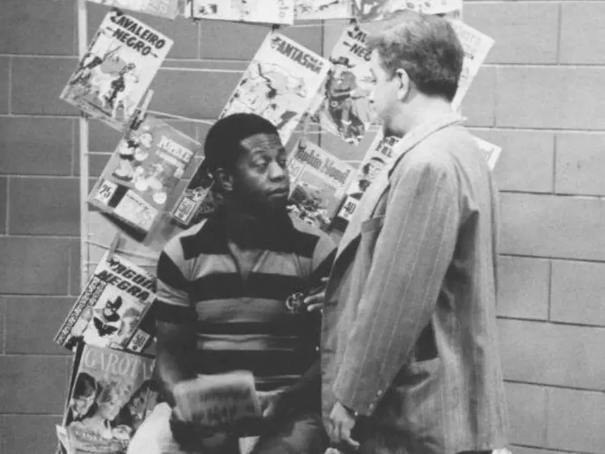 Cena da série Rua da Matriz, exibida pela Globo em 1965