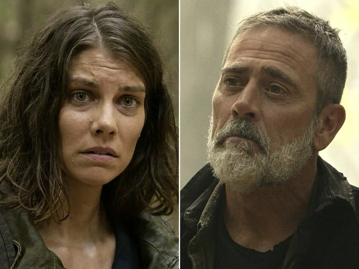 Lauren Cohan e Jeffrey Dean Morgan na 11ª temporada de The Walking Dead