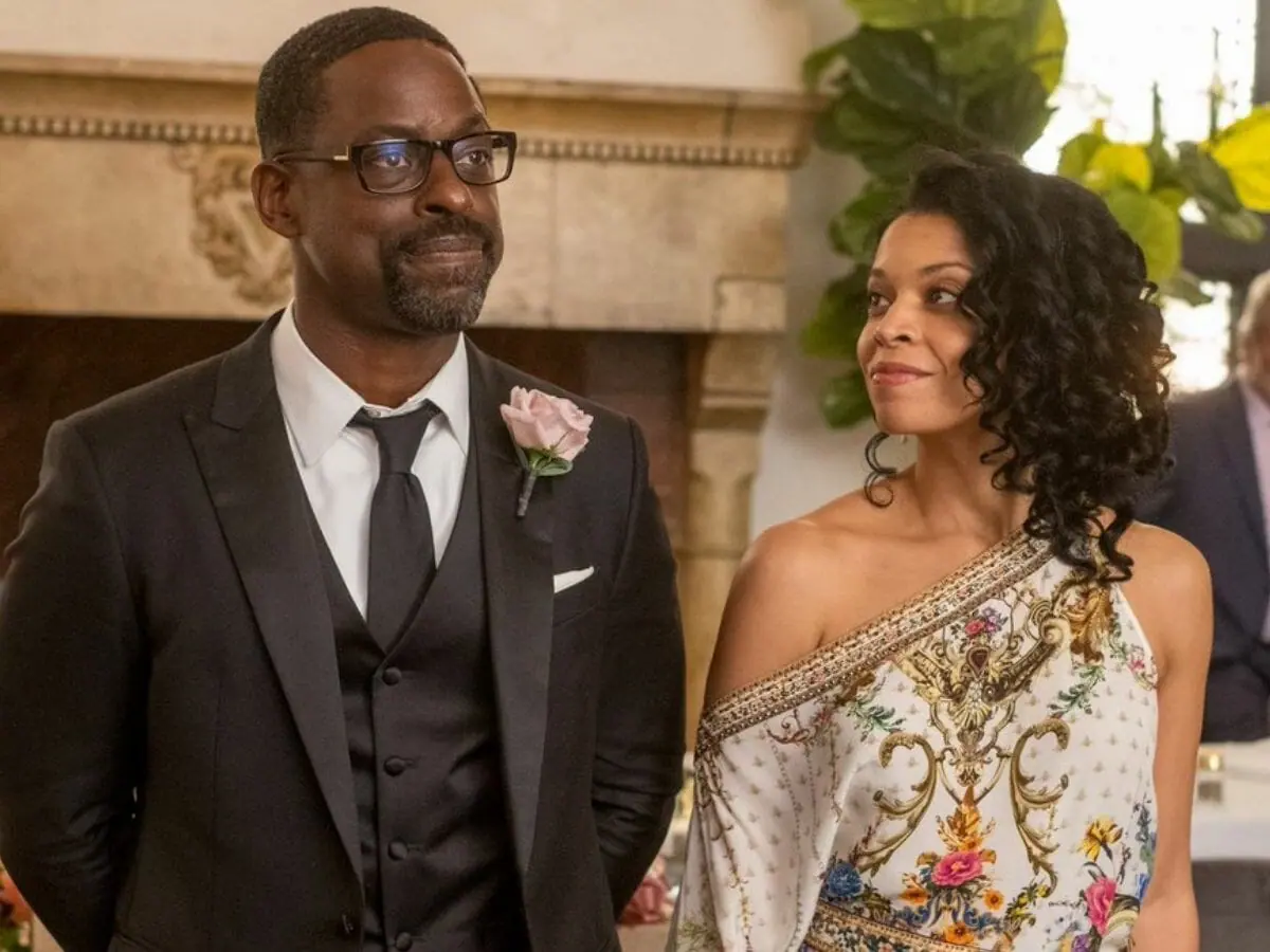 Sterling K. Brown com Susan Kelechi Watson em This Is Us