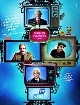 Anúncio da TV JB