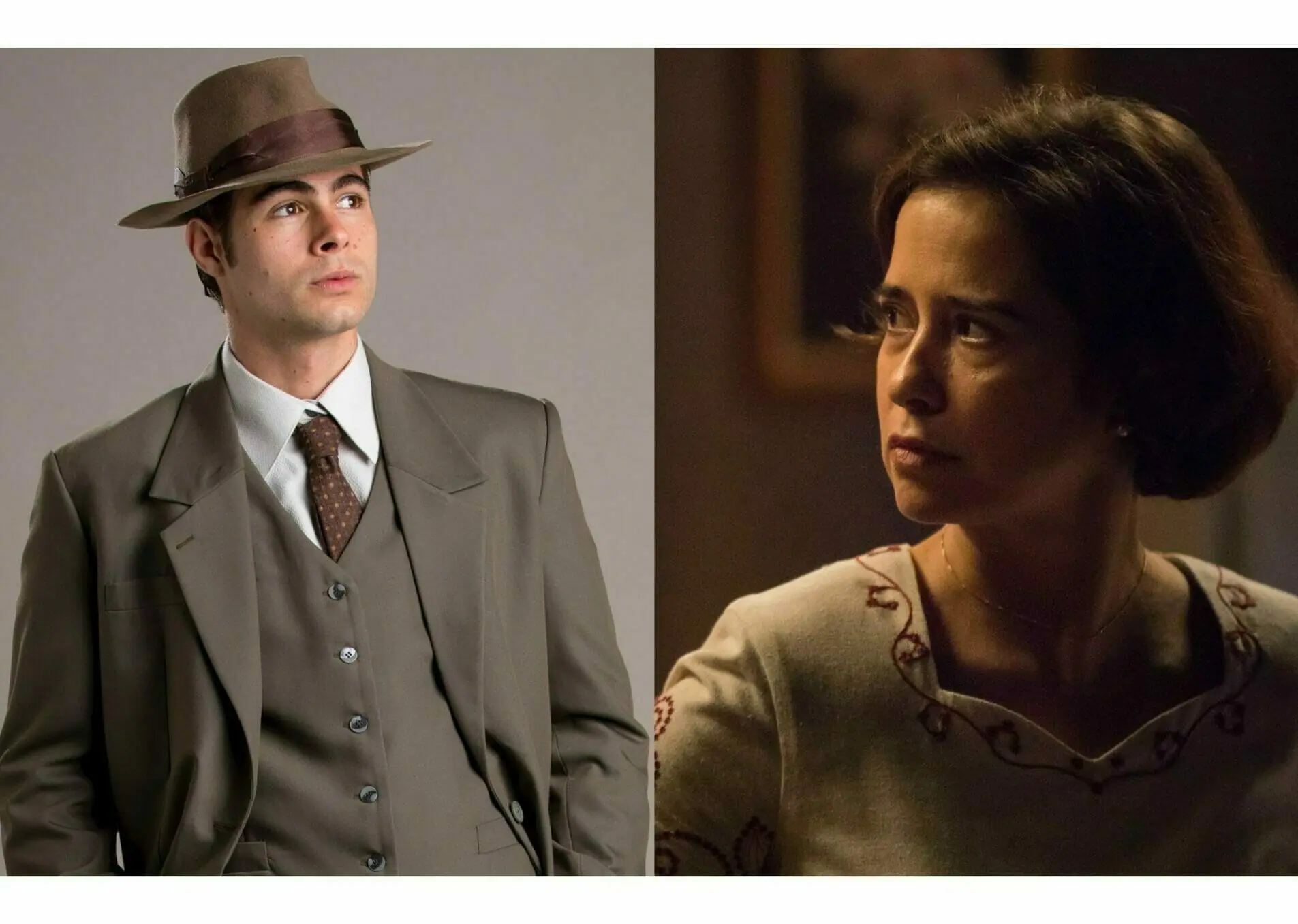 Davi (Rafa Vitti) e Heloísa (Paloma Duarte) de Além da Ilusão