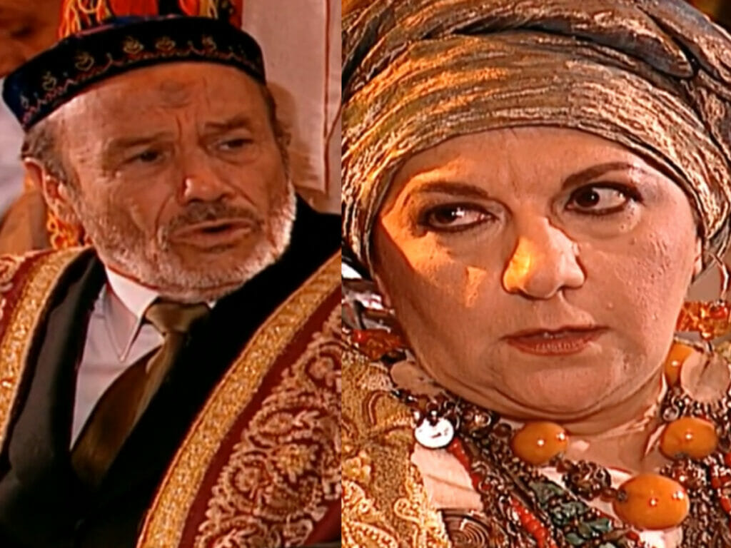 Ali (Stênio Garcia) e Zoraide (Jandira Martini) em O Clone