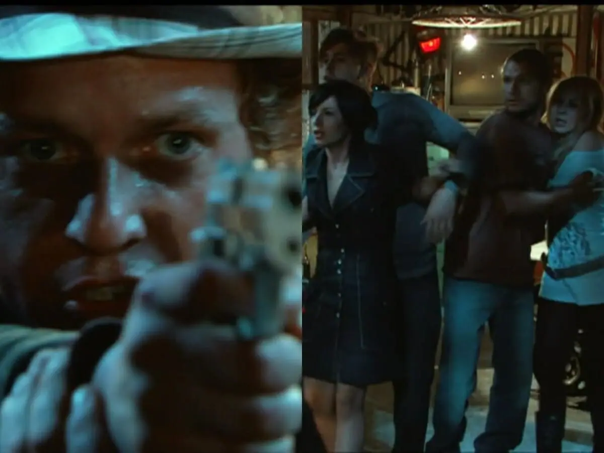 Diego (Edward Boggis), Beatriz (Andréia Horta), Antônio (Dado Dolabella), Marreta (Vitor Hugo) e Manu (Juliana Lohman) de Chamas da Vida