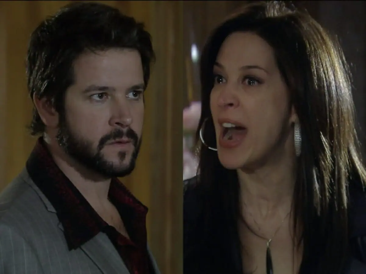 Dodi (Murilo Benício) e Donatela (Claudia Raia) de A Favorita