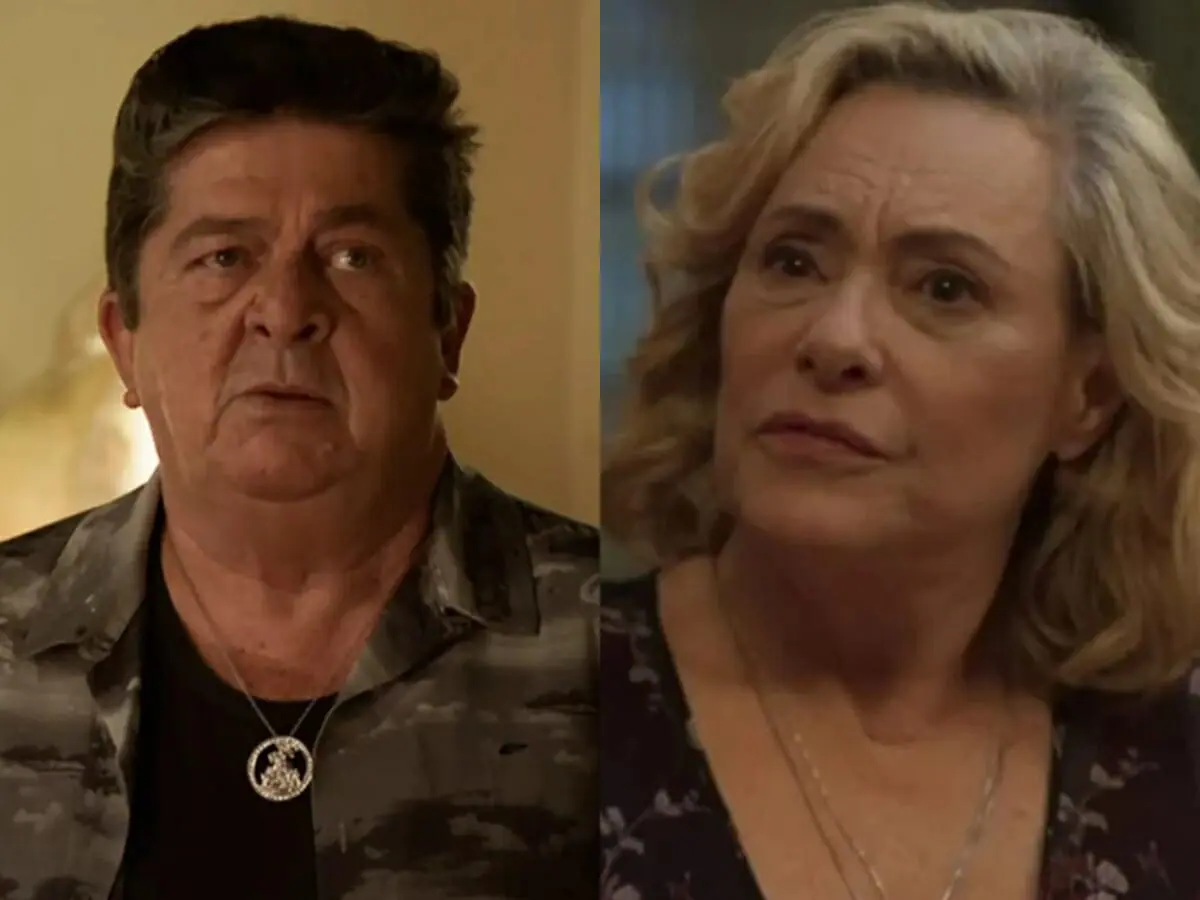 Edson (Stepan Nercessian) e Nedda (Elizabeth Savala) de Quanto Mais Vida, Melhor!