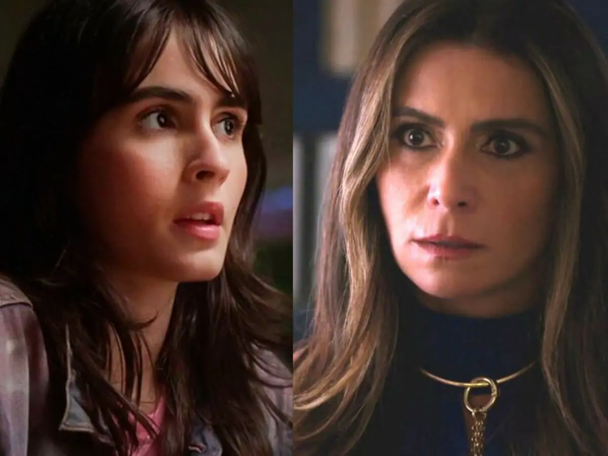 Flávia (Valentina Herszage) e Paula (Giovanna Antonelli)