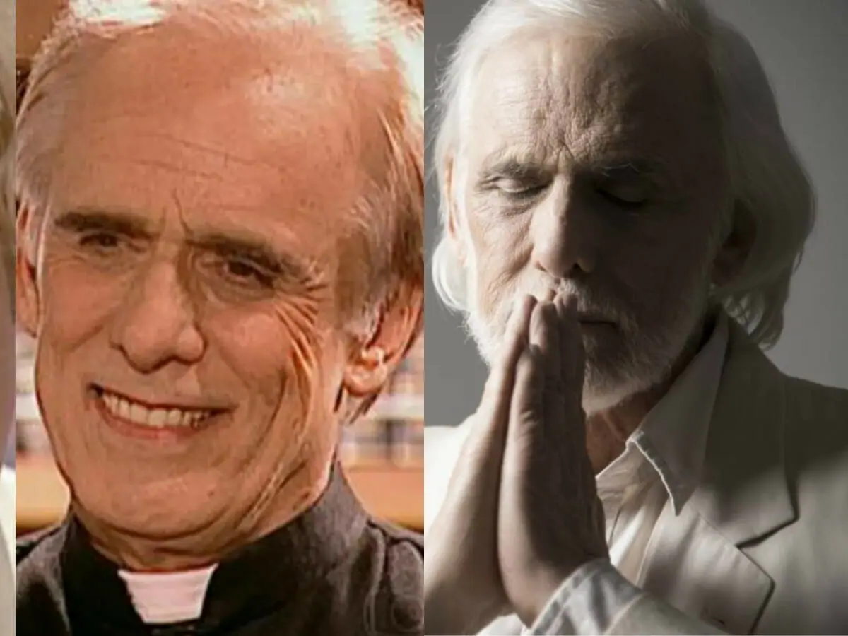 Francisco Cuoco em O Clone e ao lado, mais recentemente