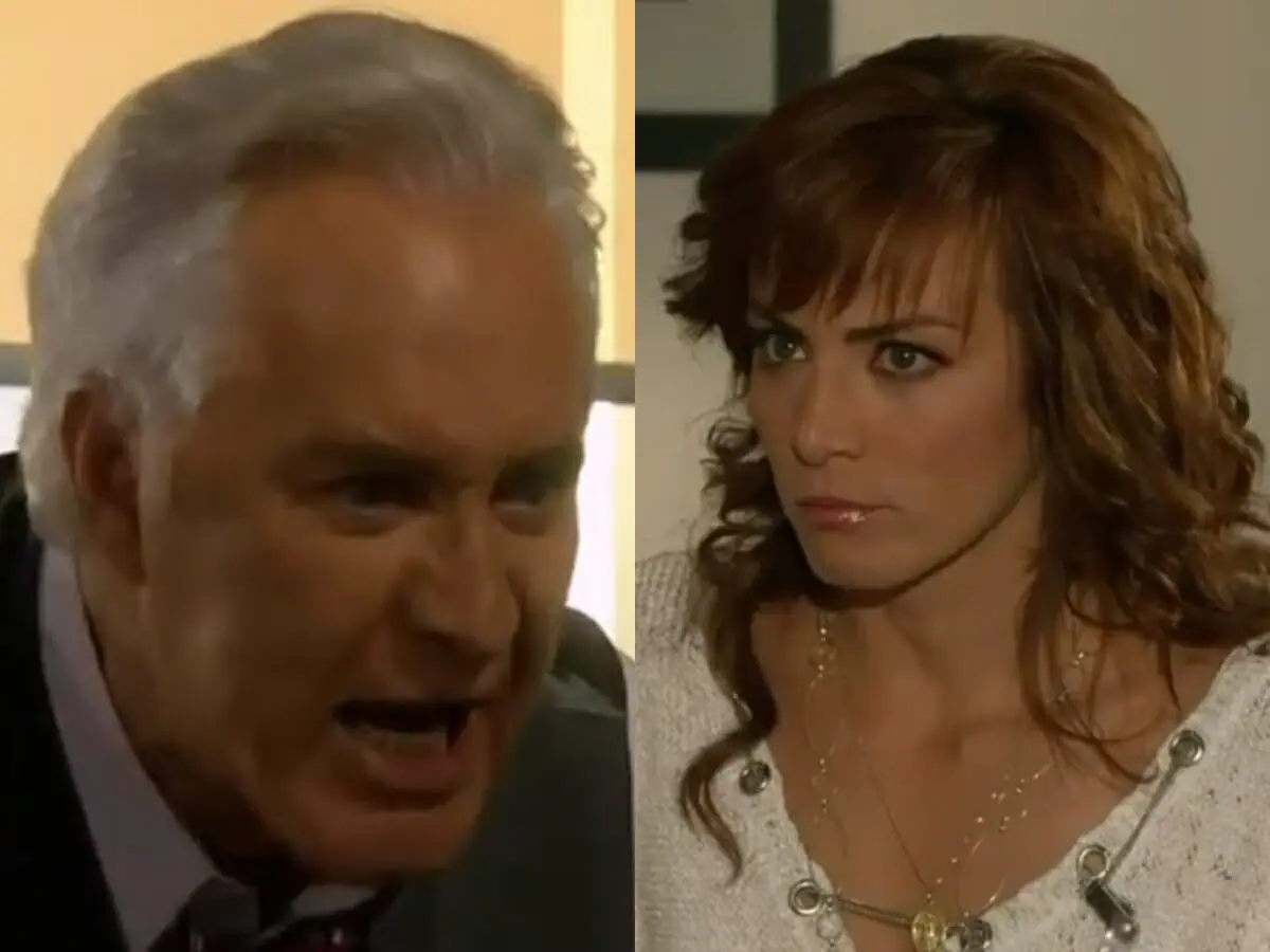 Gonçalo (Rogelio Guerra) e Fernanda (Silvia Navarro) de Amanhã é Para Sempre