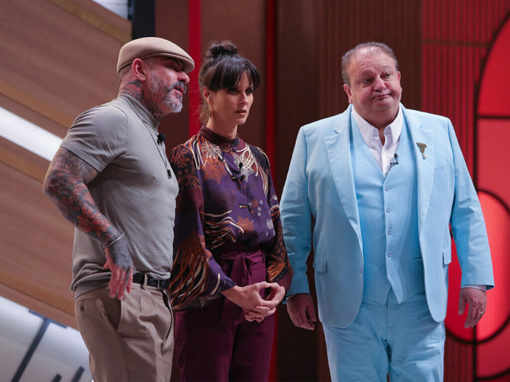 Henrique Fogaça, Helena Rizzo e Erick Jacquin são os jurados do Masterchef Brasil