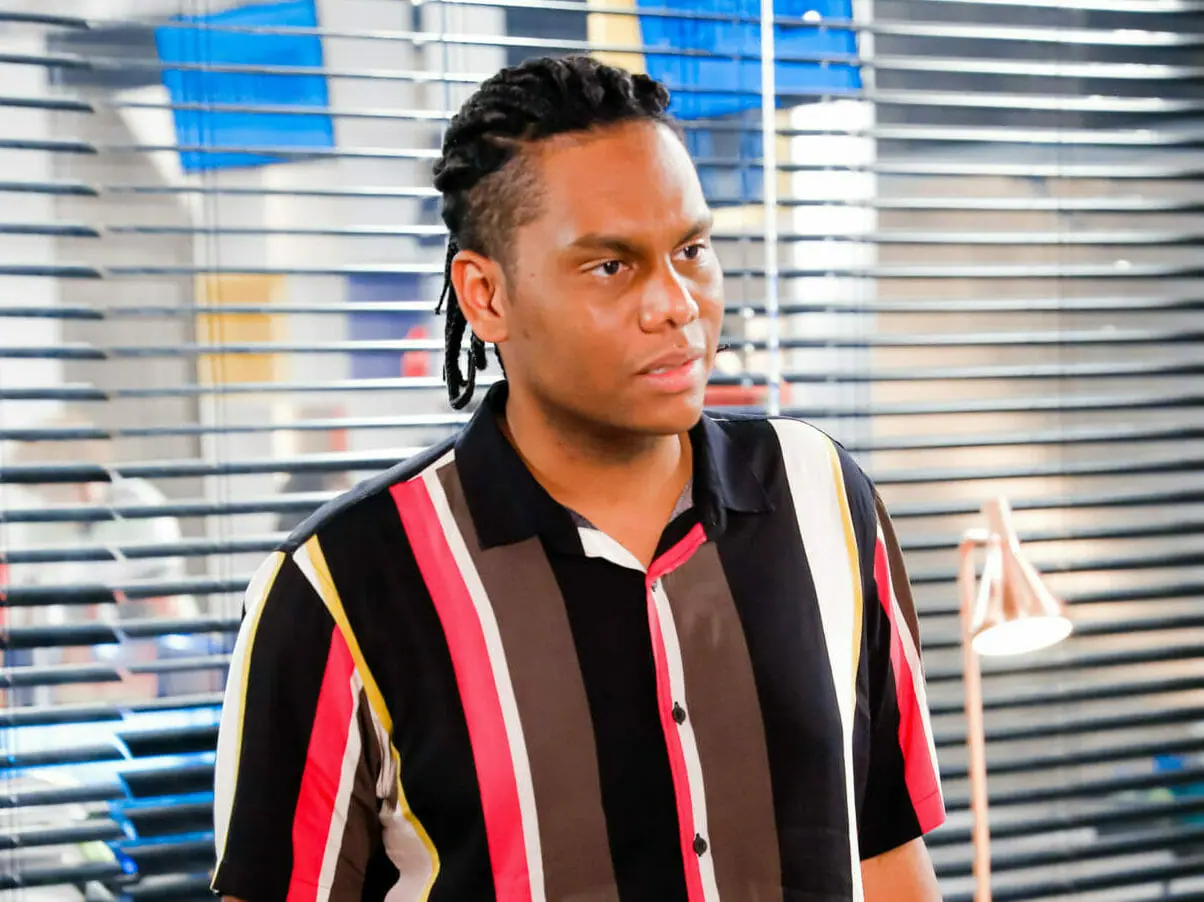 Jefferson (Vítor Britto) em Poliana Moça