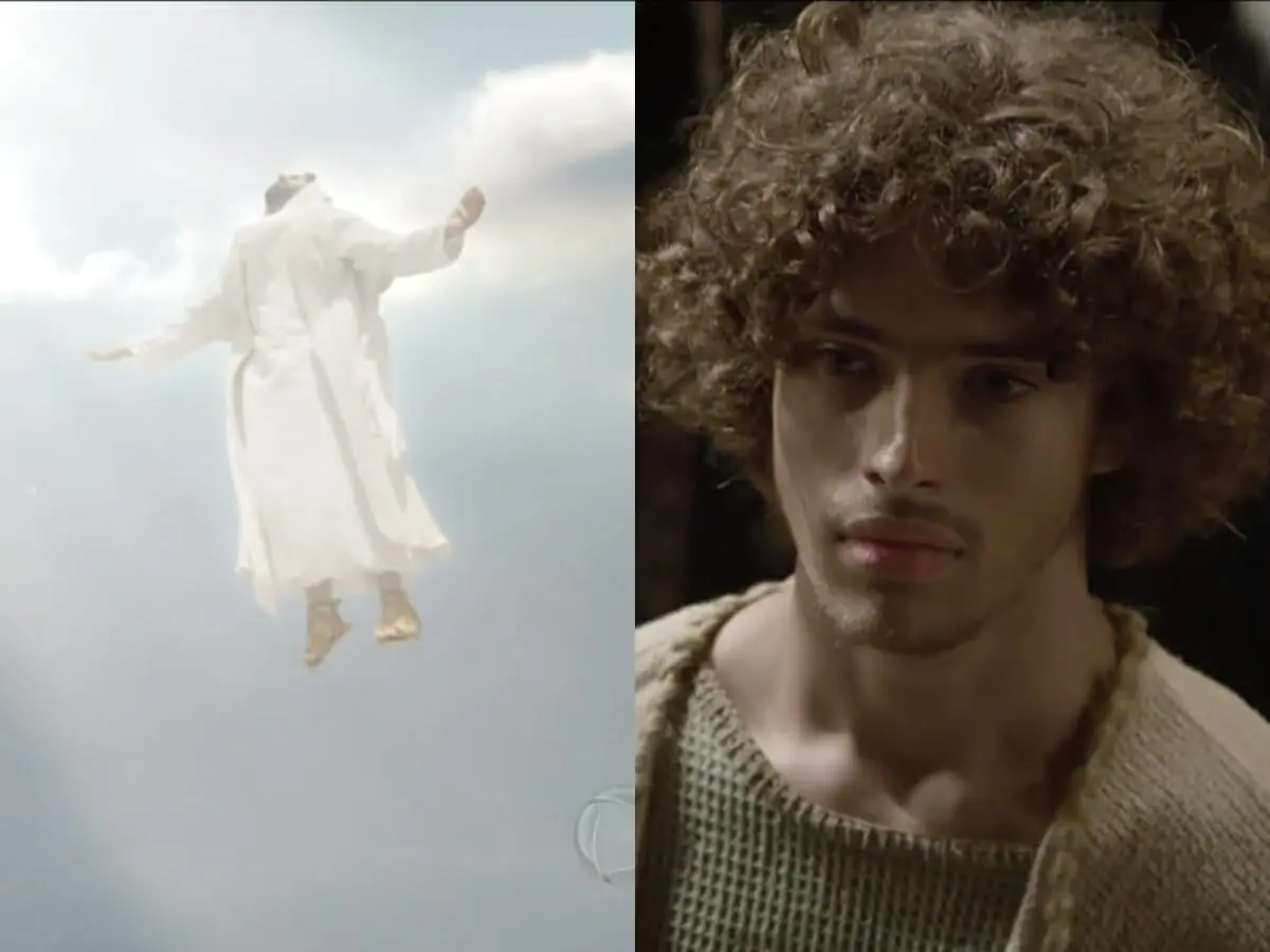 Jesus (Dudu Azevedo) e Estevão (Wesley Hoffmann) de Jesus