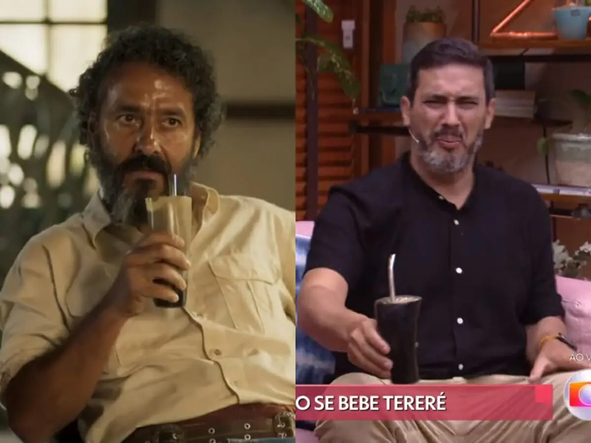 José Leôncio (Marcos Palmeira) de Pantanal e André Marques no É de Casa