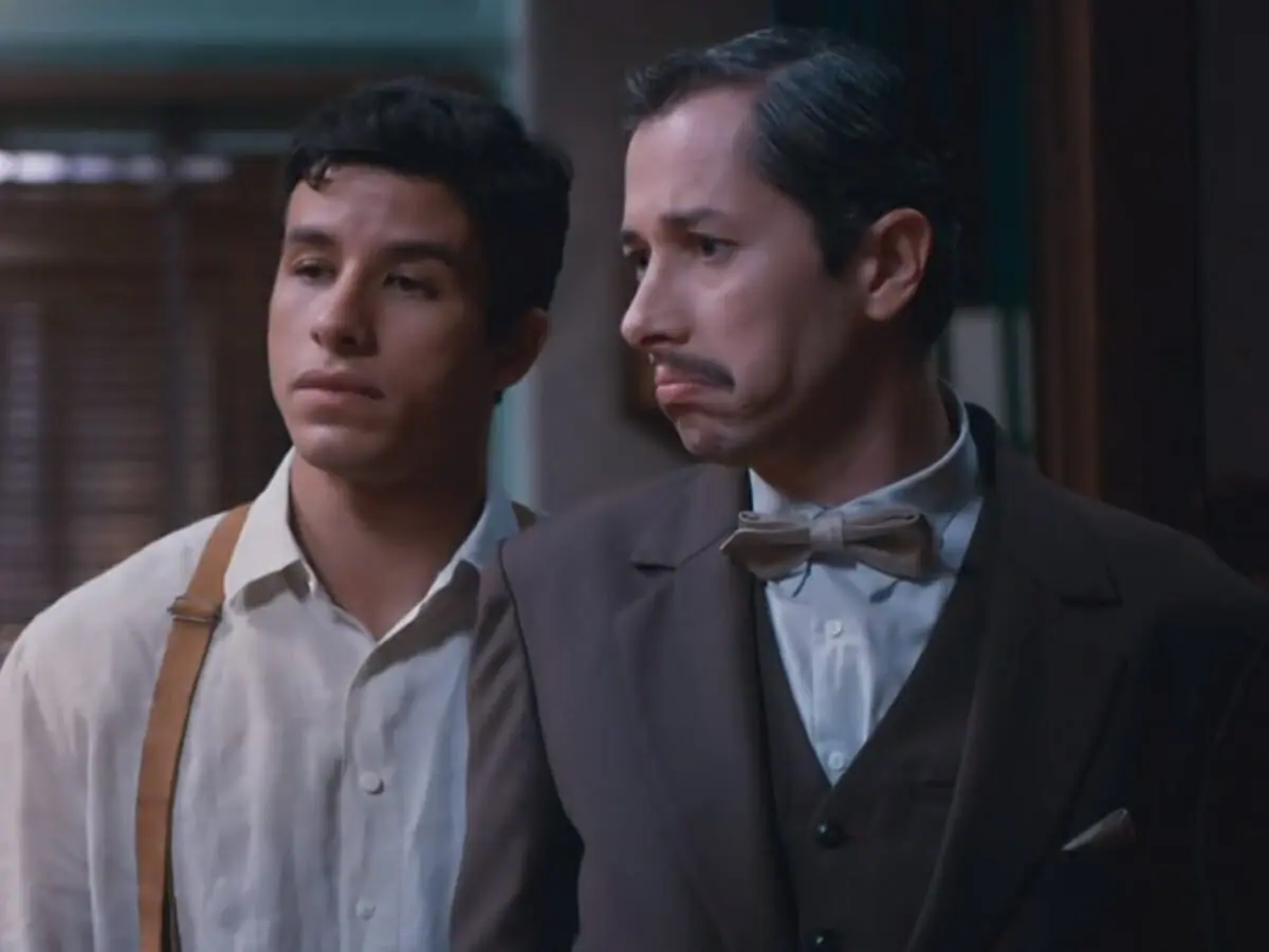 Leopoldo (Michel Blois) e Inácio (Ricky Tavares) de Além da Ilusão