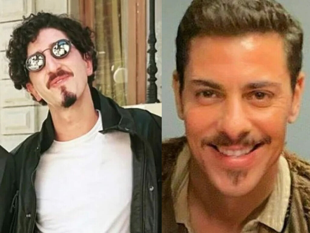 Nelsinho (Johnny Massaro) e Pablo (Sacha Bali) em Além da Ilusão