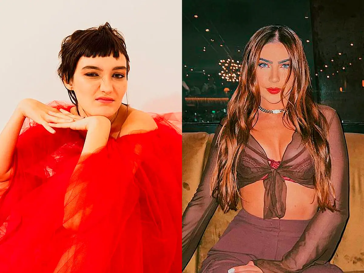 Nina Tomsic, a Ingrid de Quanto Mais Vida Melhor, e Jade Picon