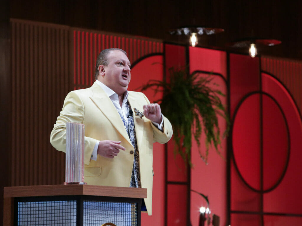 O chef Erick Jacquin no Masterchef Brasil 2022