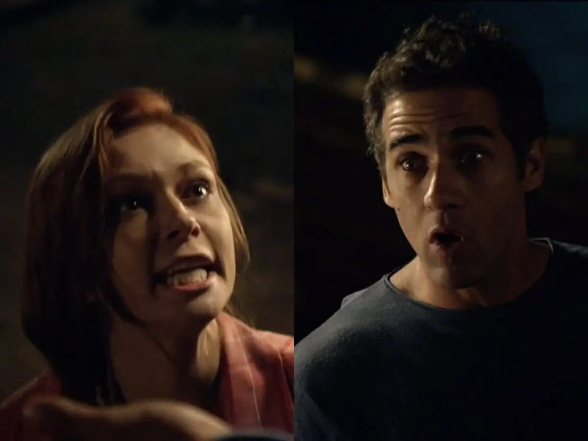 Poderosa (Day Mesquita) e Miguel (Rafael Sardão) de Amor Sem Igual