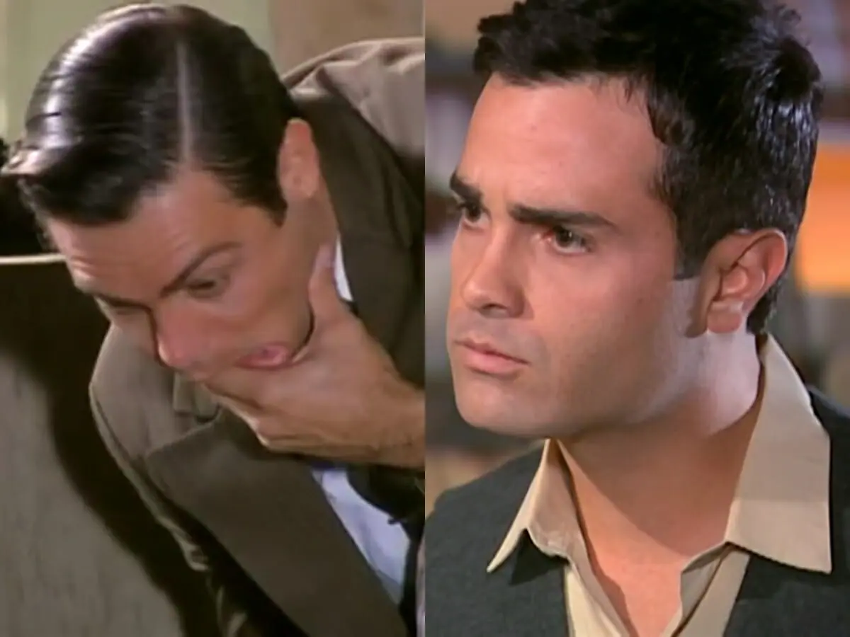 Raul (Luigi Baricelli) e Roberval (Rodrigo Phavanello) de Alma Gêmea