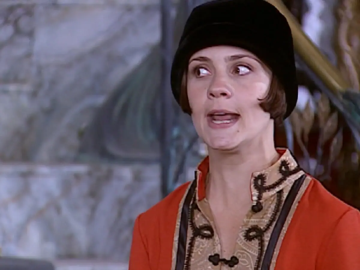 Catarina (Adriana Esteves) em O Cravo e a Rosa