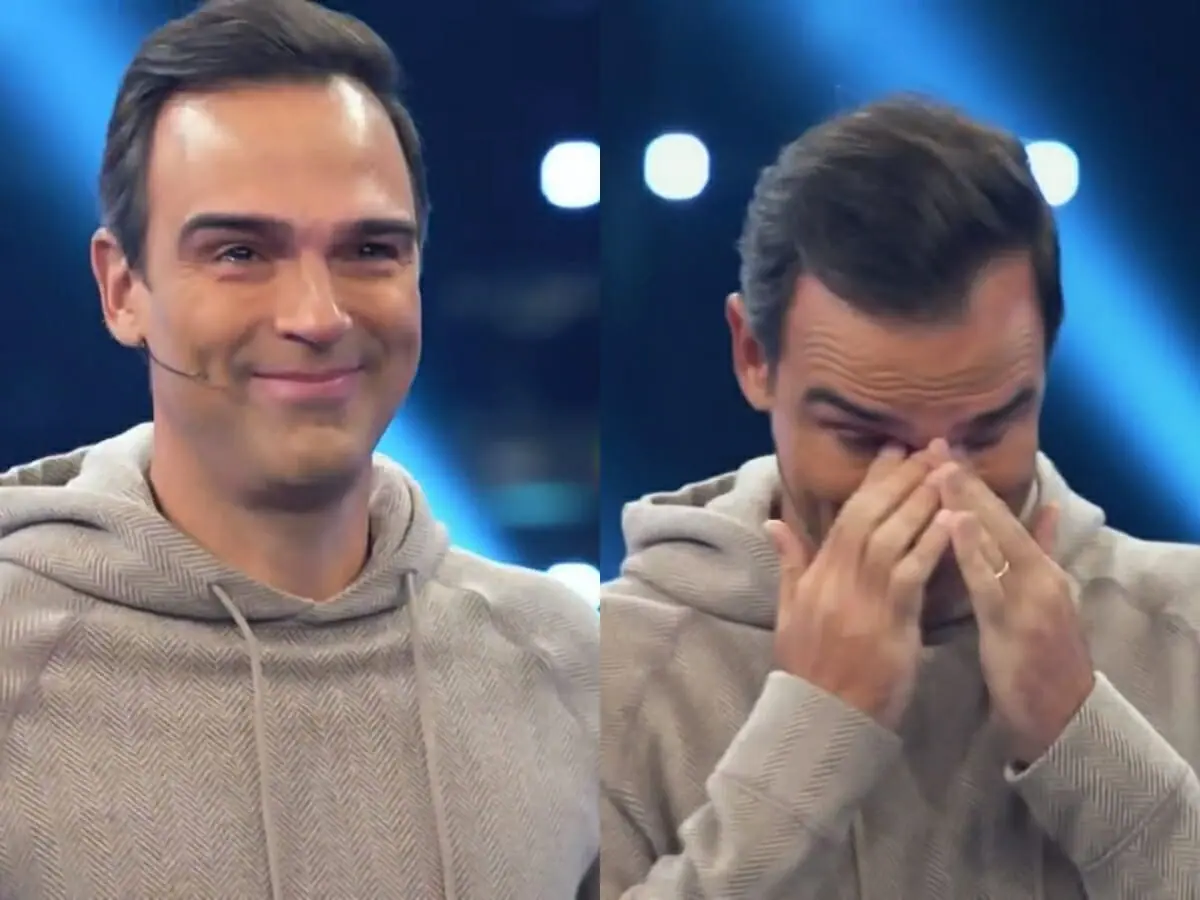 Tadeu Schmidt no Domingão com Huck