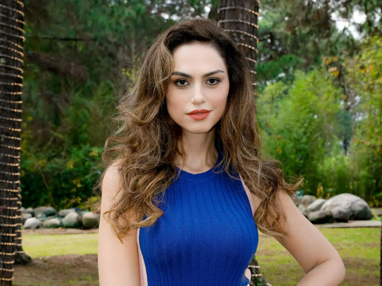 Tânia (Ana Paula Valverde) em Poliana Moça