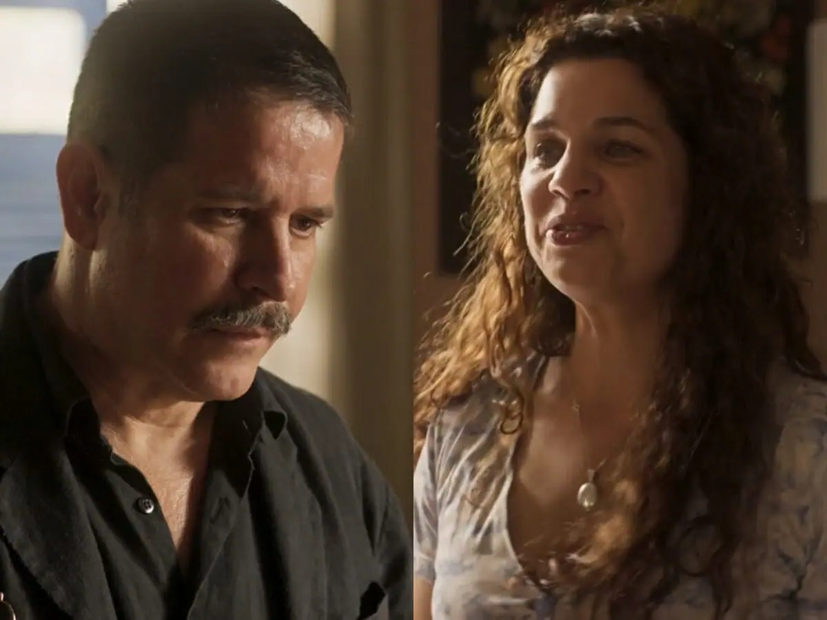 Tenório (Murilo Benício) e Maria Bruaca (Isabel Teixeira) de Pantanal