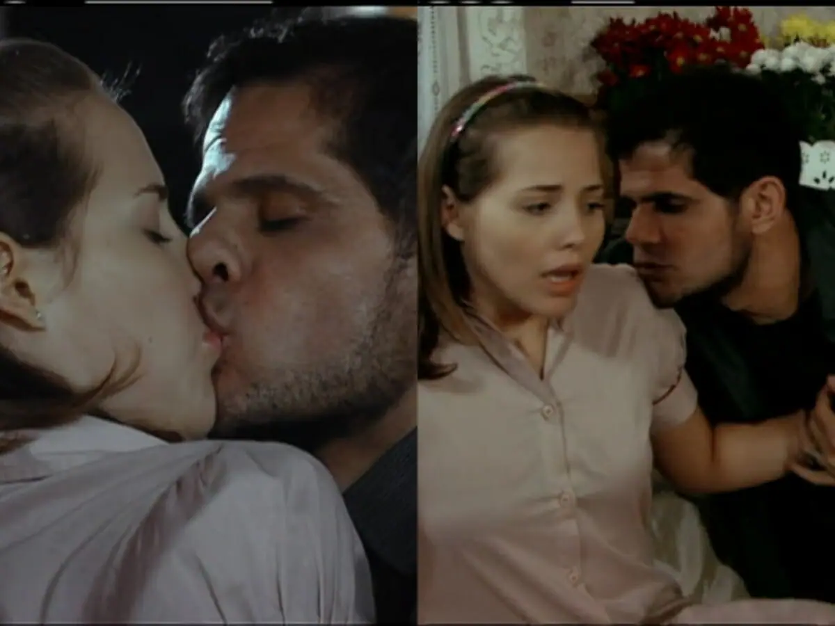 Vivi (Letícia Colin) e Lipe (André Di Mauro) de Chamas da Vida