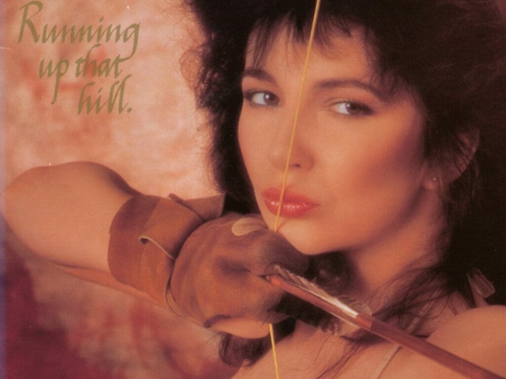 Capa do single  Running Up That Hill, de Kate Bush