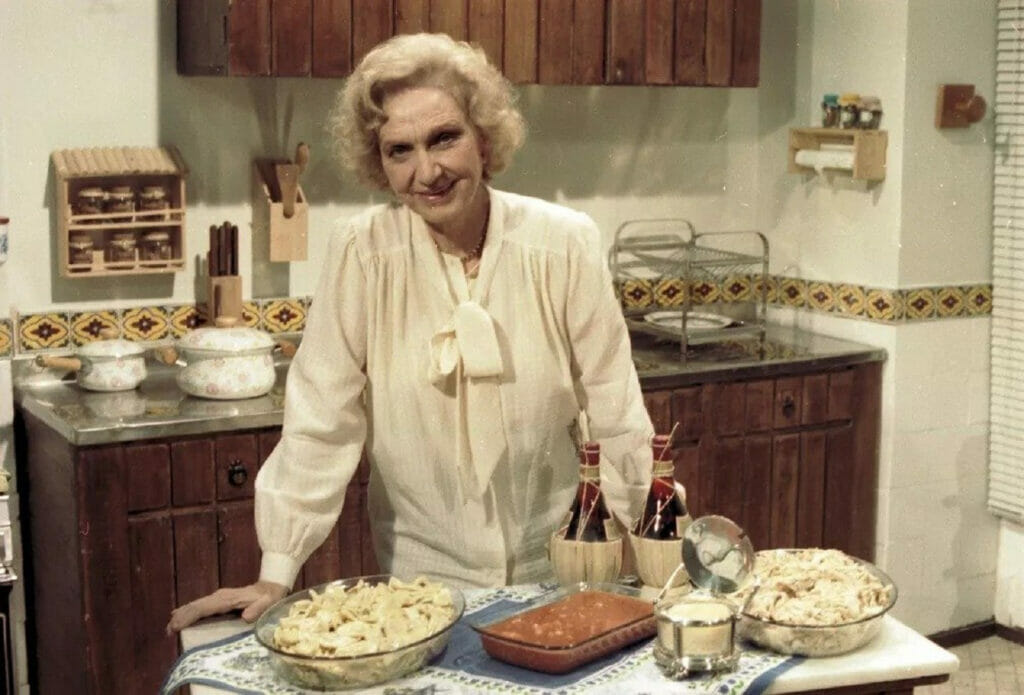 Mamma Vitória (Lélia Abramo) em Pão-pão, Beijo-beijo