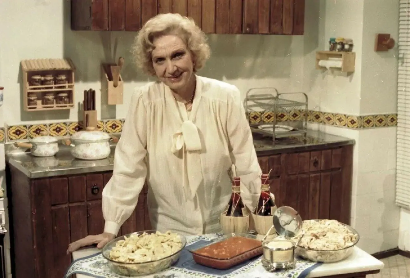 Mamma Vitória (Lélia Abramo) em Pão-pão, Beijo-beijo
