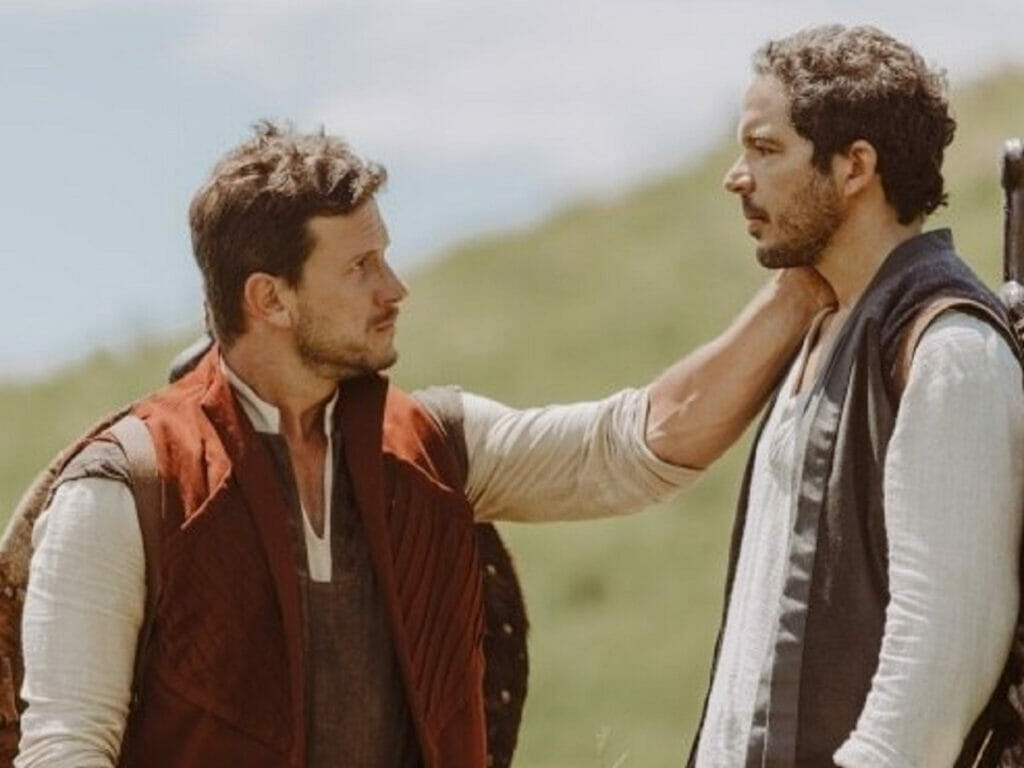 Abner (Dudu Pelizzari) e Eliã (Fifo Benicasa) em Reis