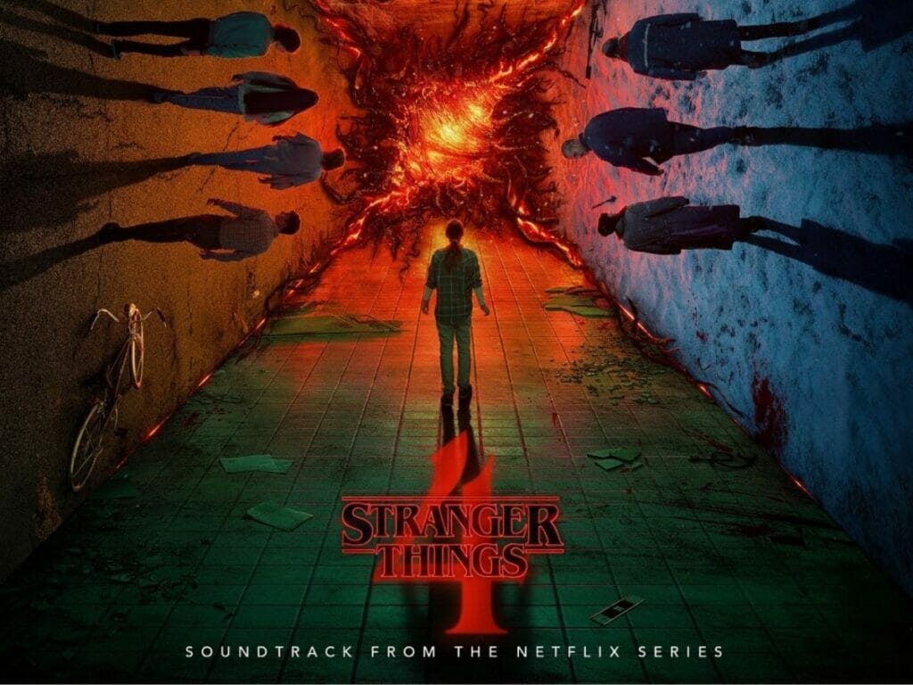 Capa da trilha sonora da 4ª temporada de Stranger Things