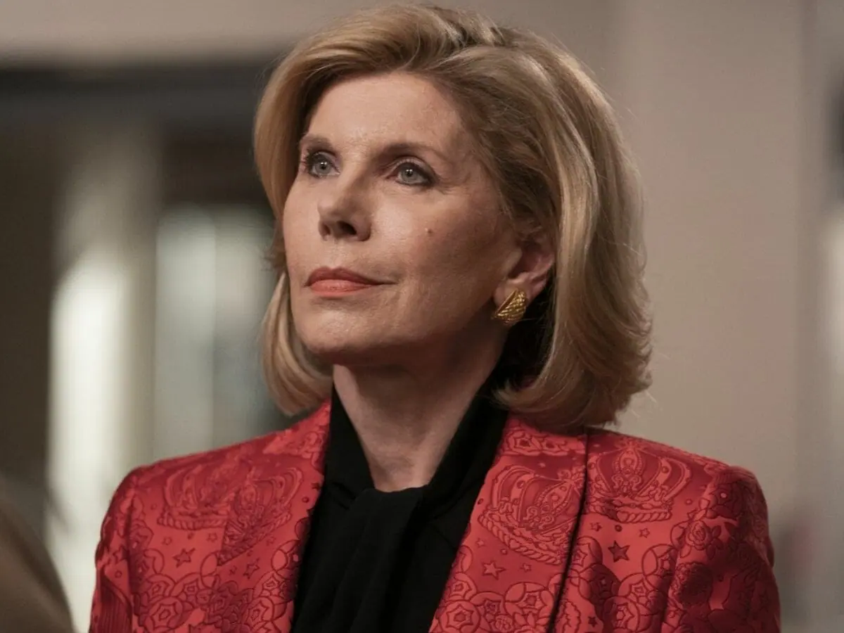 A atriz Christine Baranski na 5ª temporada de The Good Fight