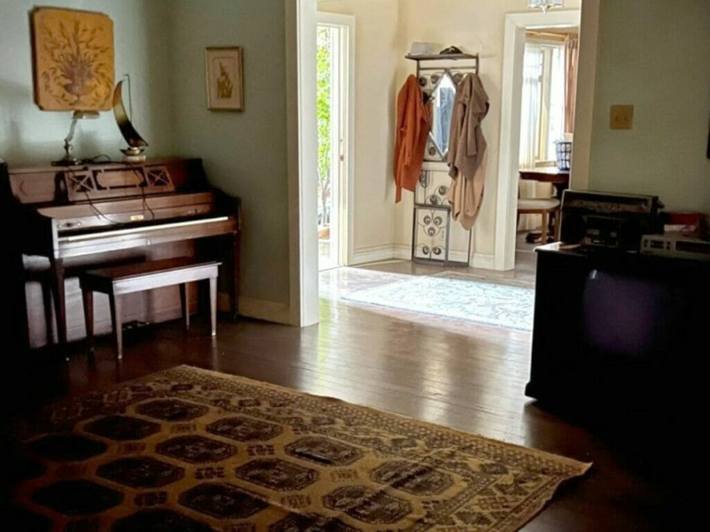 Foto tirada por Mandy Moore da casa vazia da família Pearson