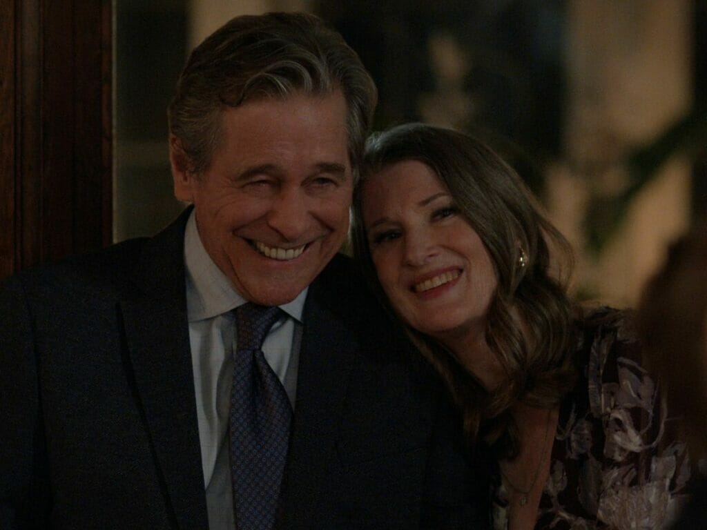 Tim Matheson (o Doc Mullins) e Annette O'Toole (a Hope)