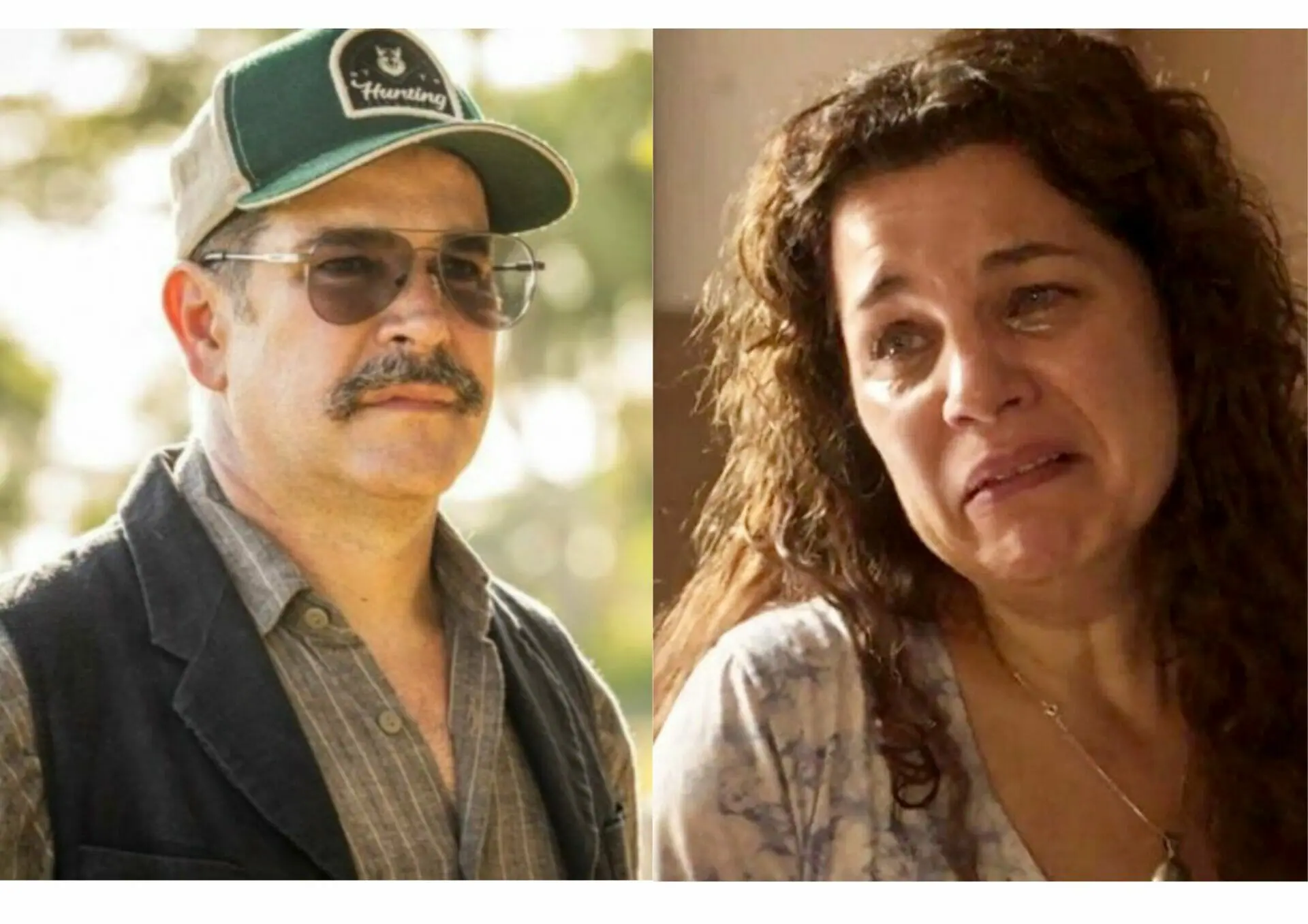 Tenório (Murilo Benício) e Maria Bruaca (Isabel Teixeira) em Pantanal