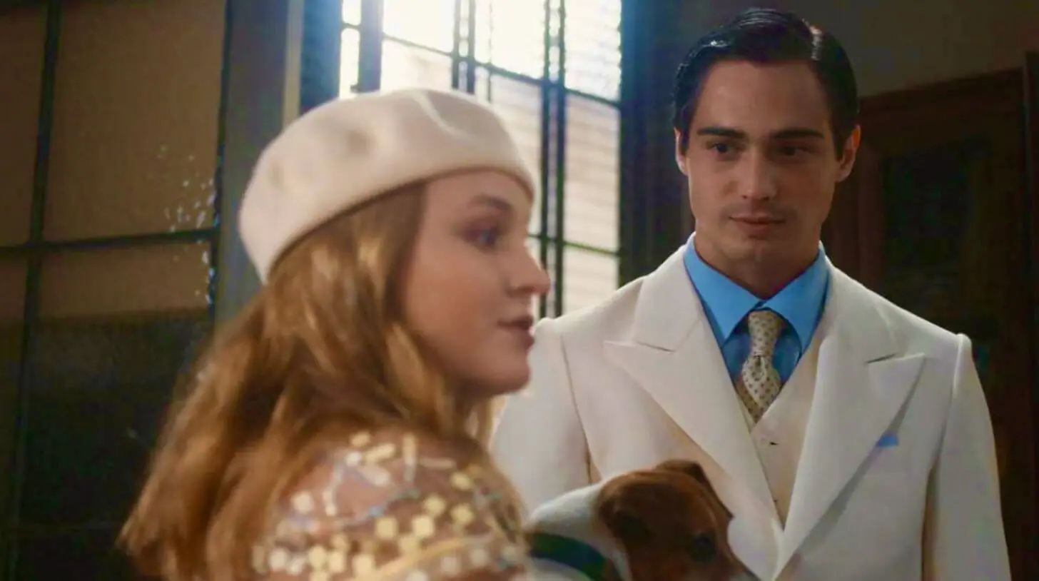 Isadora (Larissa Manoela) e Joaquim (Danilo Mesquita) de Além da Ilusão