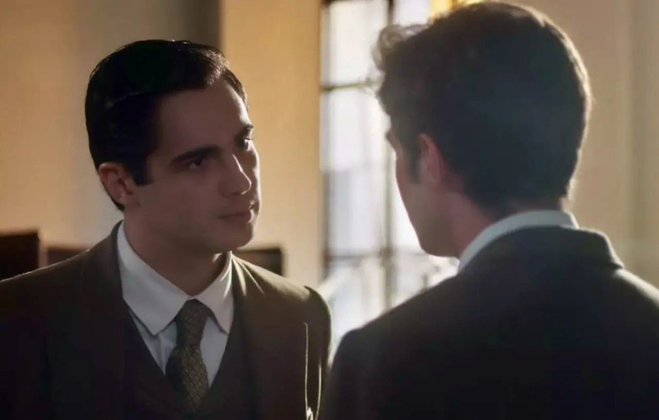 Davi (Rafael Vitti) e Joaquim (Danilo Mesquita) de Além da Ilusão