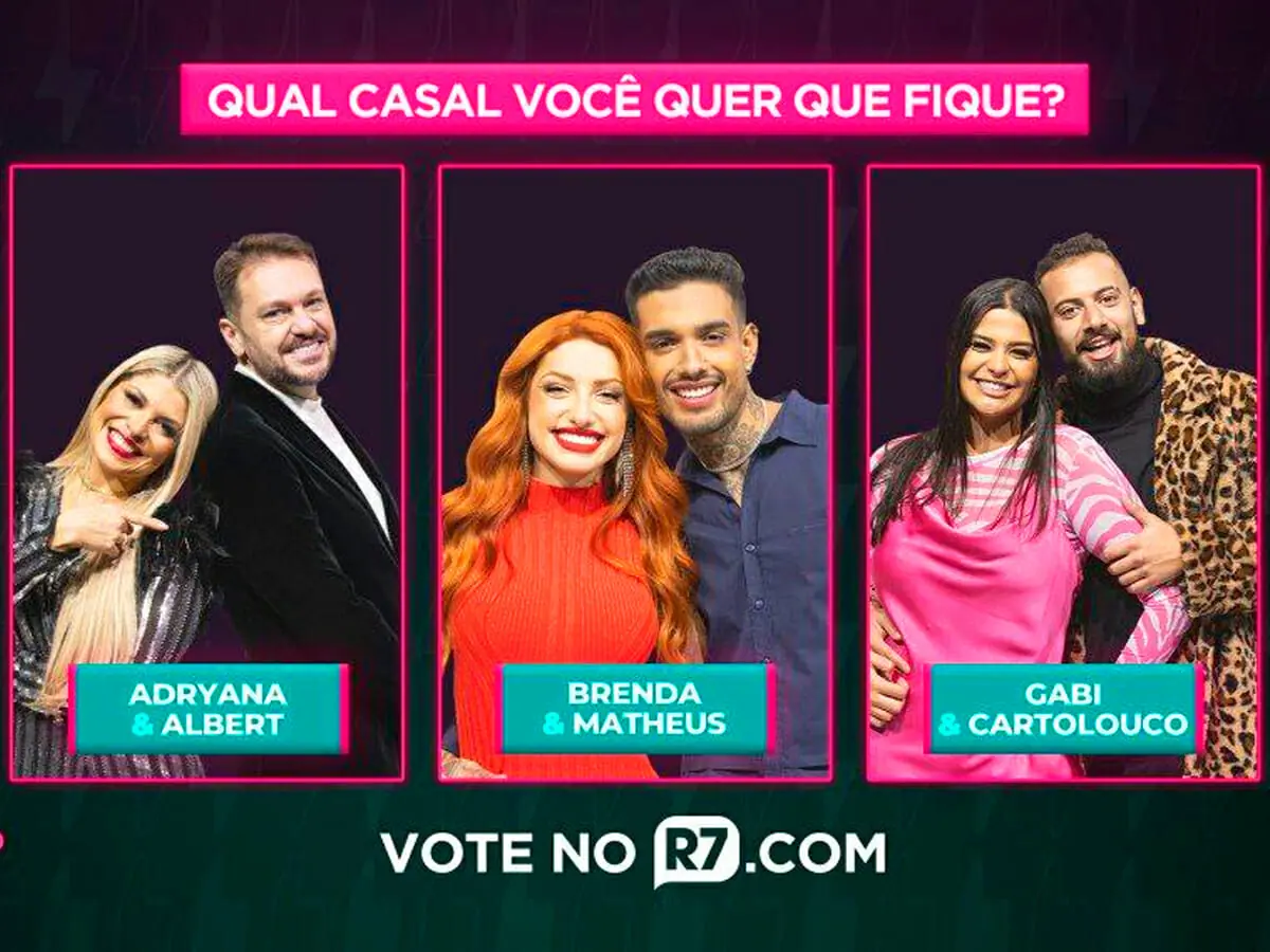 Adryana, Albert, Brenda, Matheus, Gabi e Cartolouco estão na 4ª DR do Power Couple Brasil 63