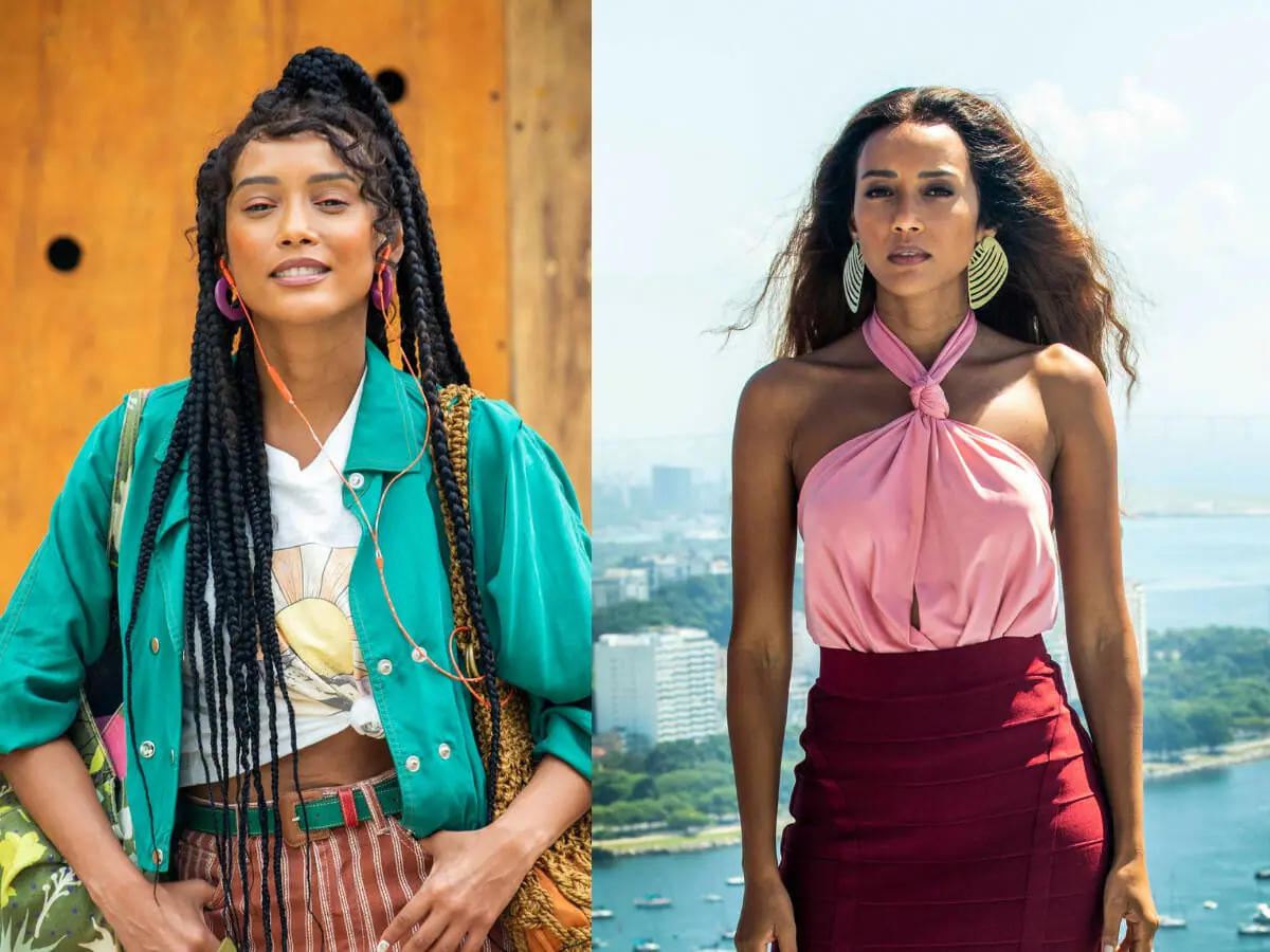 Taís Araújo vive Anita e Clarice em Cara e Coragem