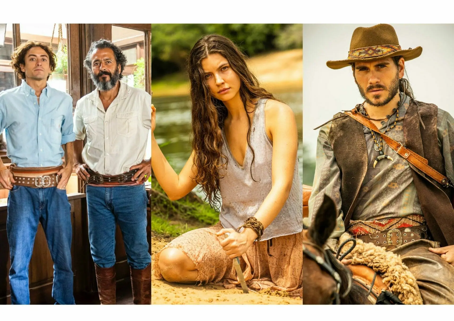 Cenas do remake de Pantanal