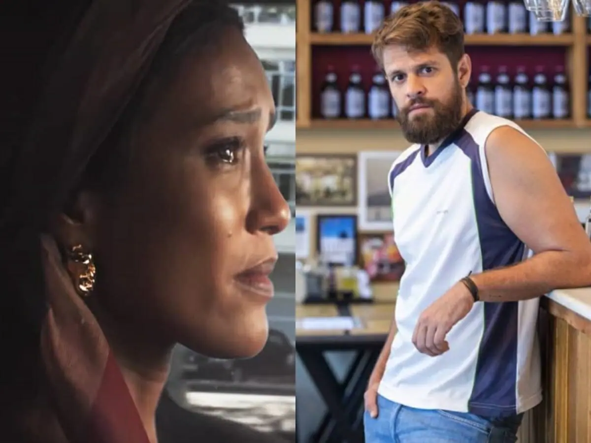 Clarice (Taís Araujo) e Samuel (Alejandro Claveaux) de Cara e Coragem